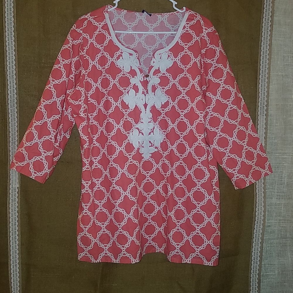 Beautiful coral top